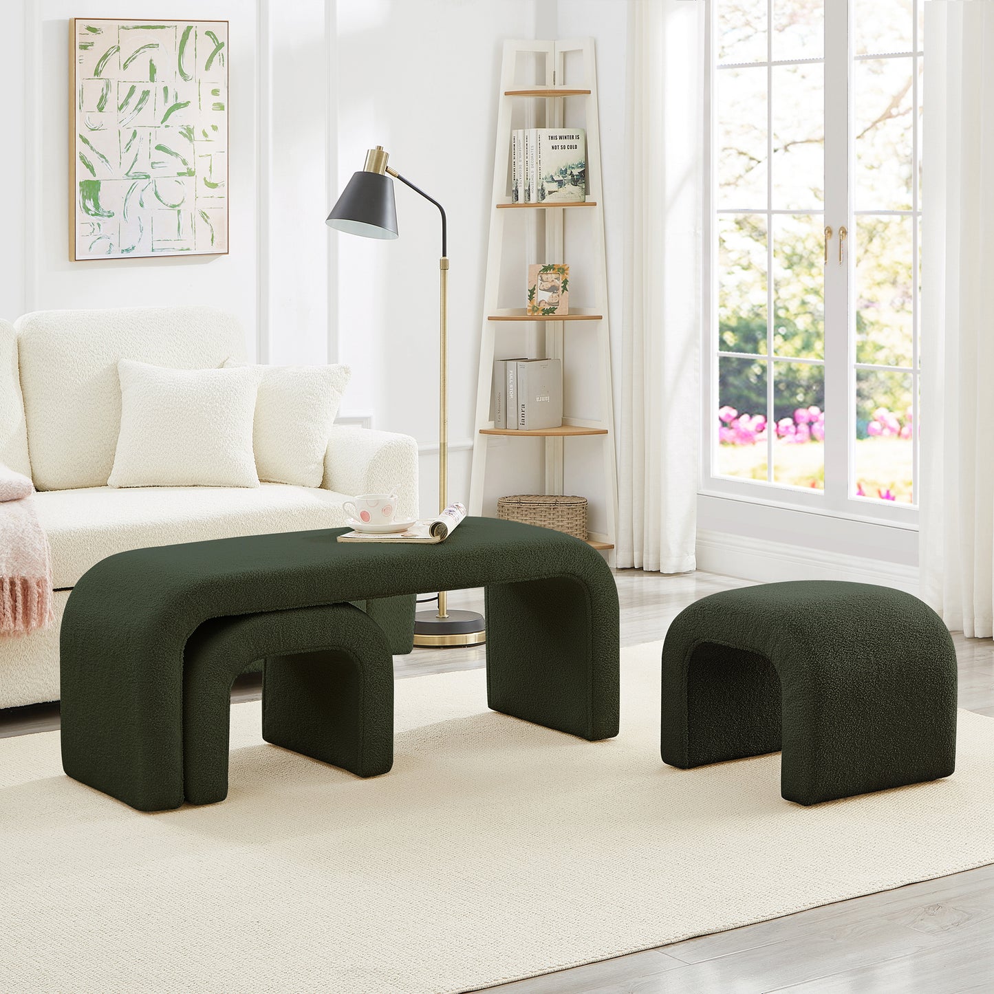 The Arcadia Bench Set - Green