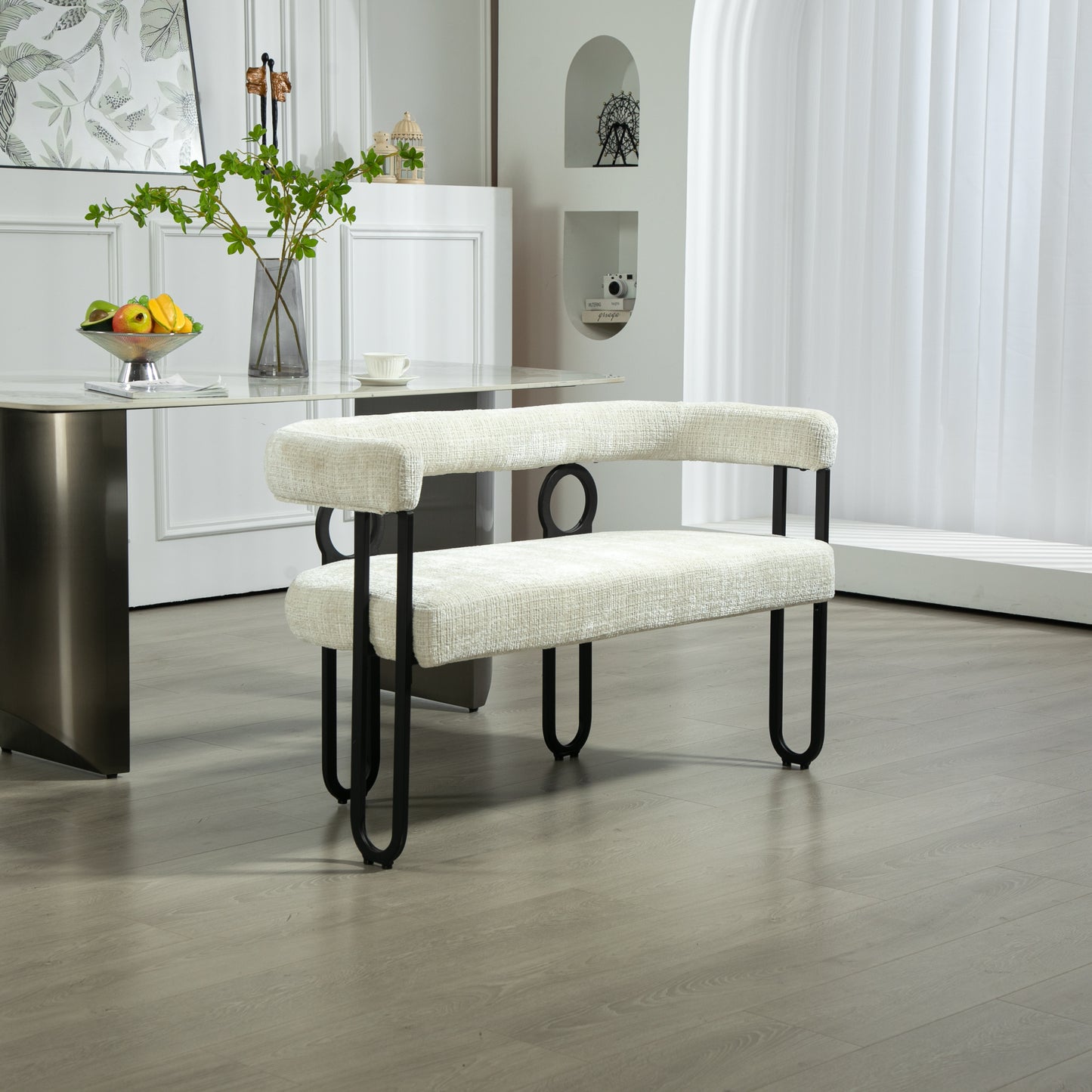Urban Loft Bench- Beige