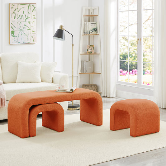 The Arcadia Bench Set - Orange