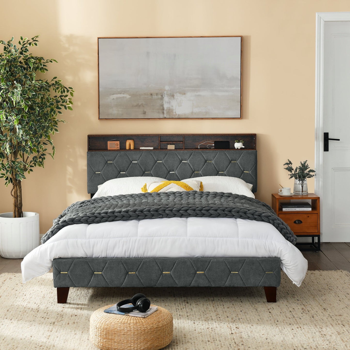 Voltur Queen Size Bed Frame